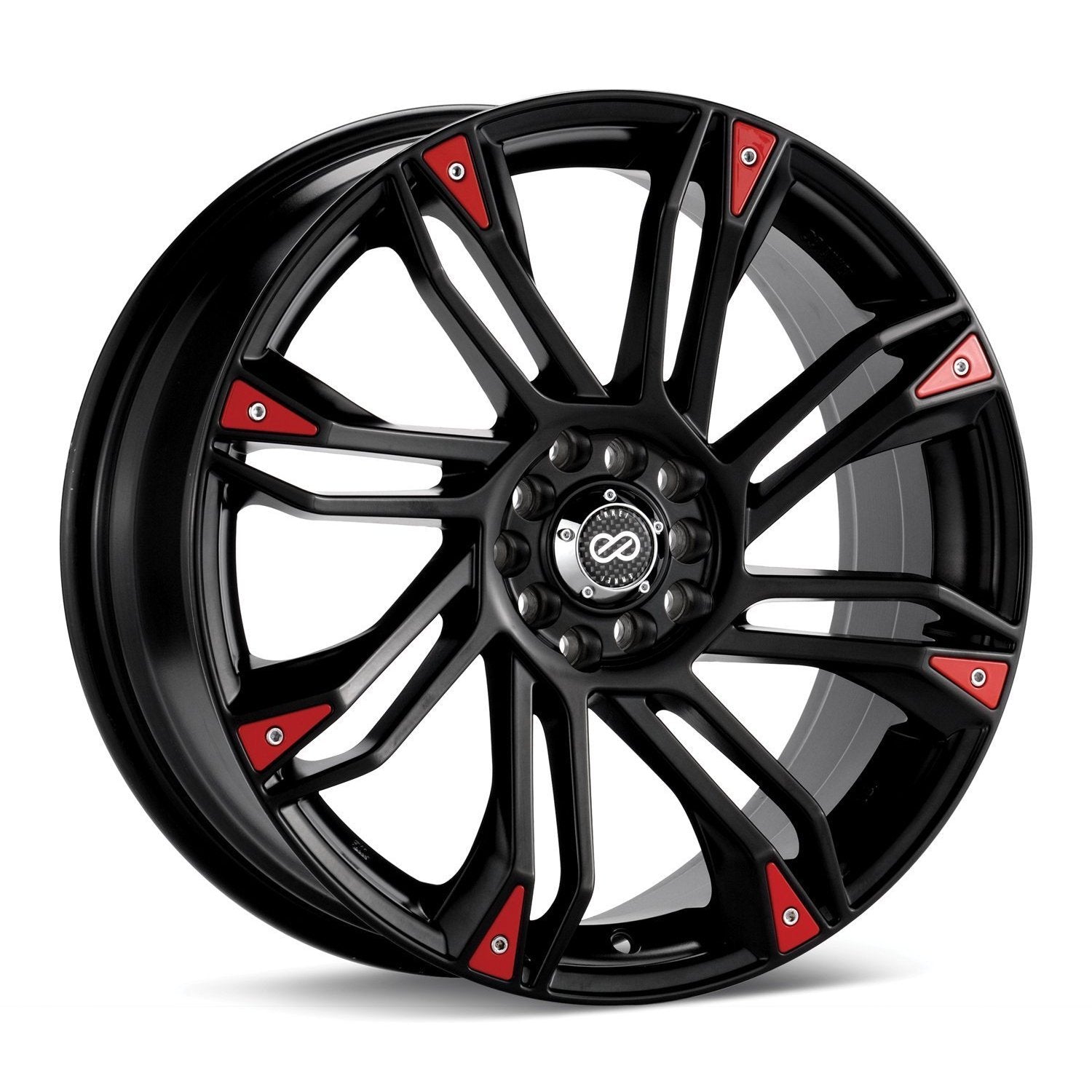 Enkei GW8 17x7 +42mm 4x100/108 72.6 - Black Paint (448-770-1142BK)-enk448-770-1142BK-448-770-1142BK-Wheels-Enkei-17x7-+42mm-4x100/108-JDMuscle