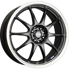Enkei J10 17x7 +42mm 4X100/114.3 72.6 - Black Paint | 409-770-10BK