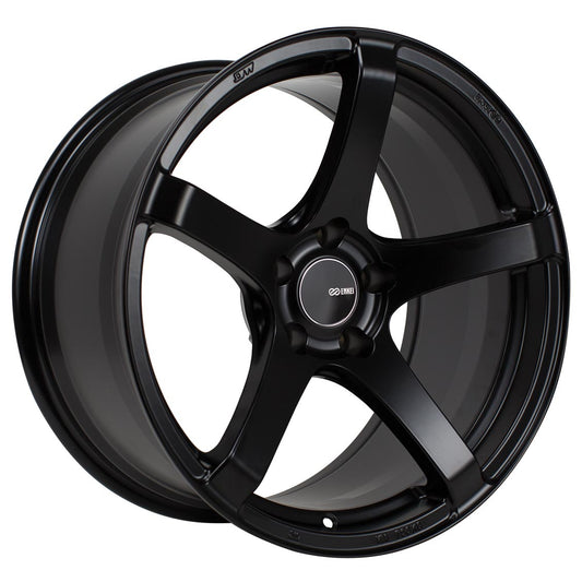 Enkei KOJIN 17x8 +35mm 5x114.3 72.6 - Black Paint (476-780-6535BK)-enk476-780-6535BK-476-780-6535BK-Wheels-Enkei-17x8-+35mm-5x114.3-JDMuscle