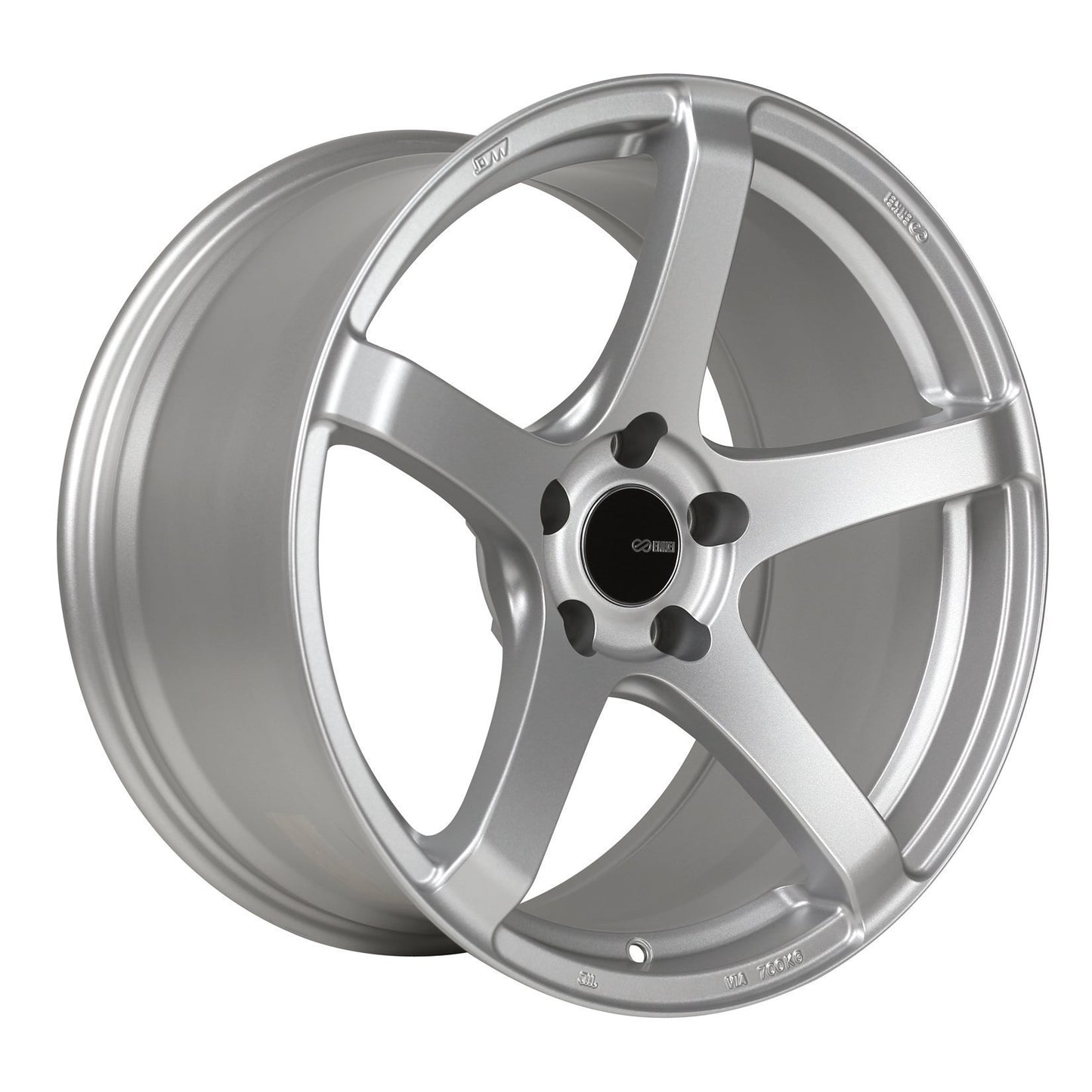 Enkei KOJIN 18x8 +40mm 5x100 72.6 - Silver Paint (476-880-8040SP)-enk476-880-8040SP-476-880-8040SP-Wheels-Enkei-18x8-+40mm-5x100-JDMuscle