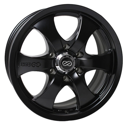 Enkei M6 20x9 +10mm 6x139.7 108.5 - Black Paint (482-290-8410BK)-enk482-290-8410BK-482-290-8410BK-Wheels-Enkei-20x9-+10mm-6x139.7-JDMuscle