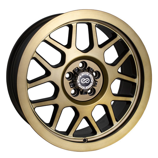 Enkei MATRIX 17x8 +30mm 6x139.7 93.1 - Brushed Gold (526-780-8330BG)-enk526-780-8330BG-526-780-8330BG-Wheels-Enkei-17x8-+30mm-6x139.7-JDMuscle