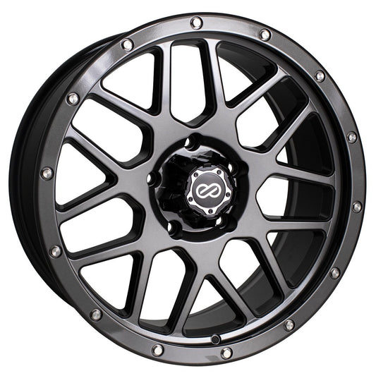 Enkei MATRIX 18x9 +10mm 6x139.7 108 - Gunmetal Paint (526-890-8410GM)-enk526-890-8410GM-526-890-8410GM-Wheels-Enkei-18x9-+10mm-6x139.7-JDMuscle