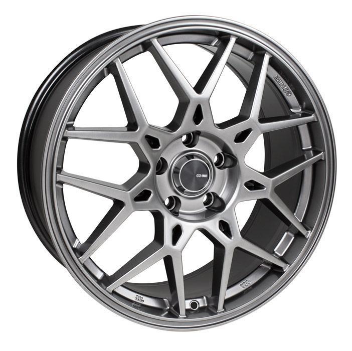 Enkei PDC 16x7 +38mm 5x114.3 72.6 - Hyper Gray (502-670-6538GR)-enk502-670-6538GR-502-670-6538GR-Wheels-Enkei-16x7-+38mm-5x114.3-JDMuscle