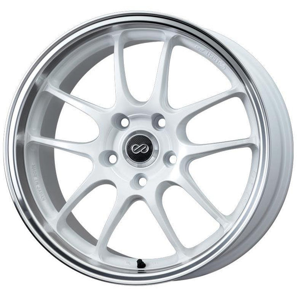 ENKEI ホワイト 17インチタイヤ付きホイール ４本 enkei-pf01-17x9-48mm-5x1143-