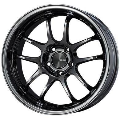 Enkei PF01EVO 18x10.5 +22mm 5x114.3 75 - SBK (489-8105-6522SBK)-enk489-8105-6522SBK-489-8105-6522SBK-Wheels-Enkei-18x10.5-+22mm-5x114.3-JDMuscle