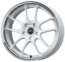 Enkei PF01SS 17x8 5x114.3 50mm Offset 75mm Bore Diameter White w/ Machined Lip - JDMuscleNon - Categorizedenk460-780-6550WM
