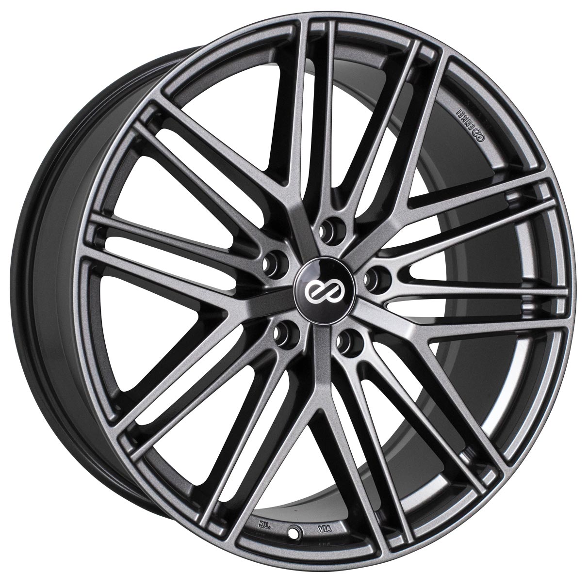 Enkei PHANTOM 18x8 +40mm 5x108 72.6 - Anthracite (518-880-3140AP)-enk518-880-3140AP-518-880-3140AP-Wheels-Enkei-18x8-+40mm-5x108-JDMuscle