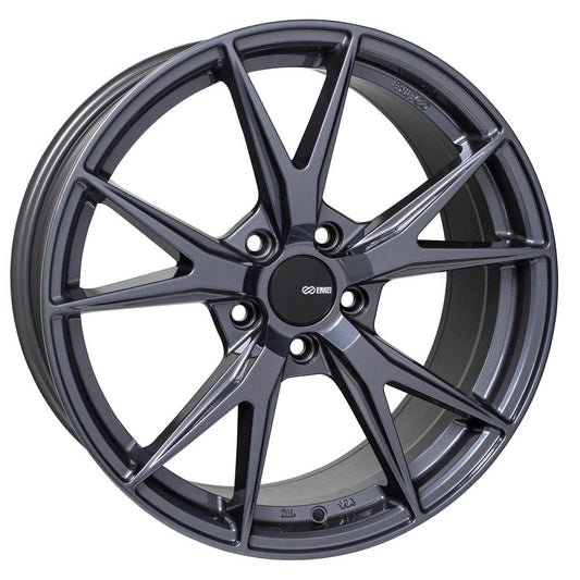 Enkei PHOENIX 18x8 +35mm 5x120 72.6 - Blue Gunmetal (523-880-1235BGM)-enk523-880-1235BGM-523-880-1235BGM-Wheels-Enkei-18x8-+35mm-5x120-JDMuscle