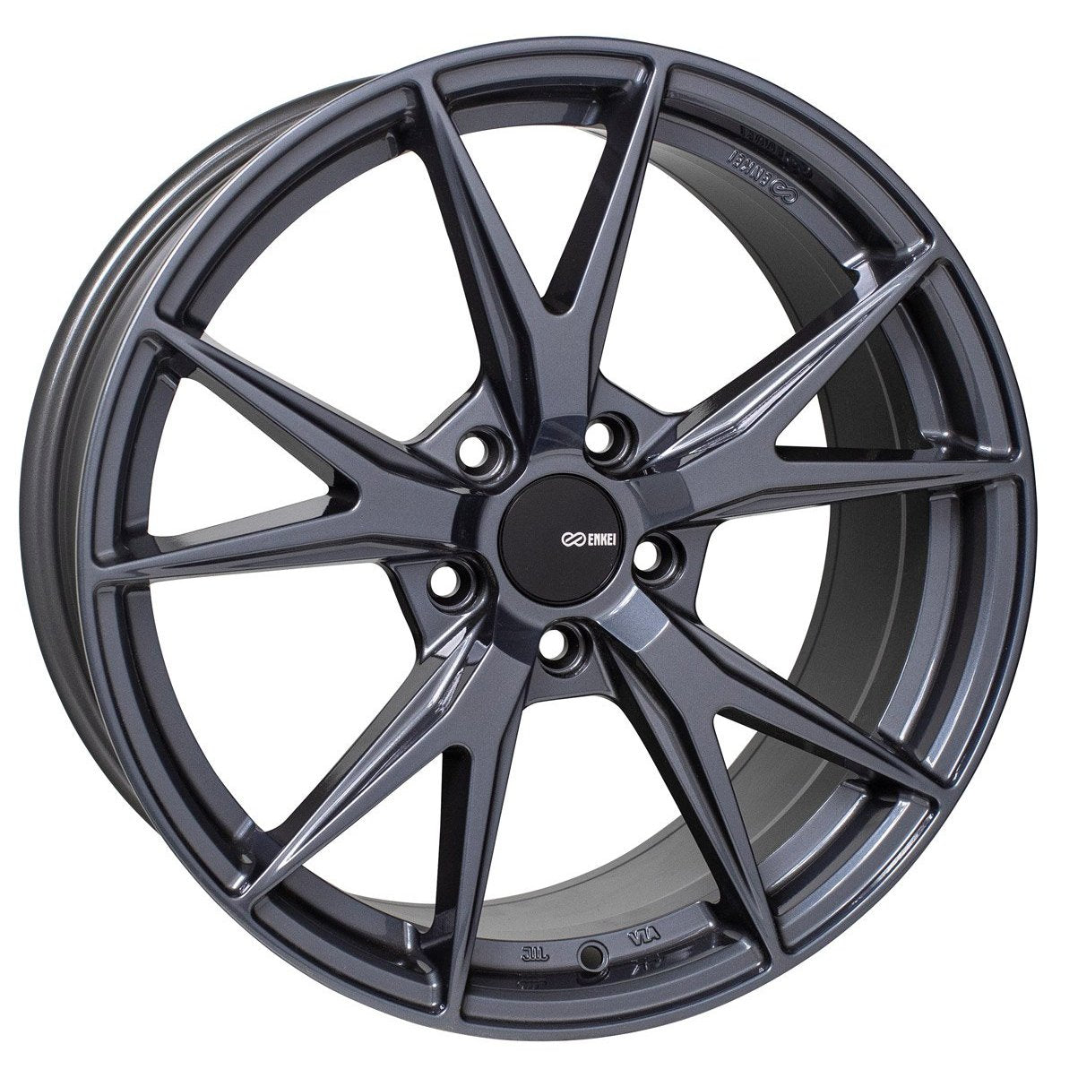 Enkei PHOENIX 18x8 +40mm 5x108 72.6 - Blue Gunmetal (523-880-3140BGM)-enk523-880-3140BGM-523-880-3140BGM-Wheels-Enkei-18x8-+40mm-5x108-JDMuscle