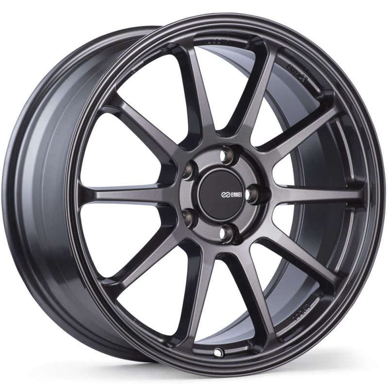 Enkei PX - 10 16x7 5x114.3 38mm Offset 72.6mm Bore Gunmetal Black Wheel - JDMuscleNon - Categorizedenk536-670-6538GM