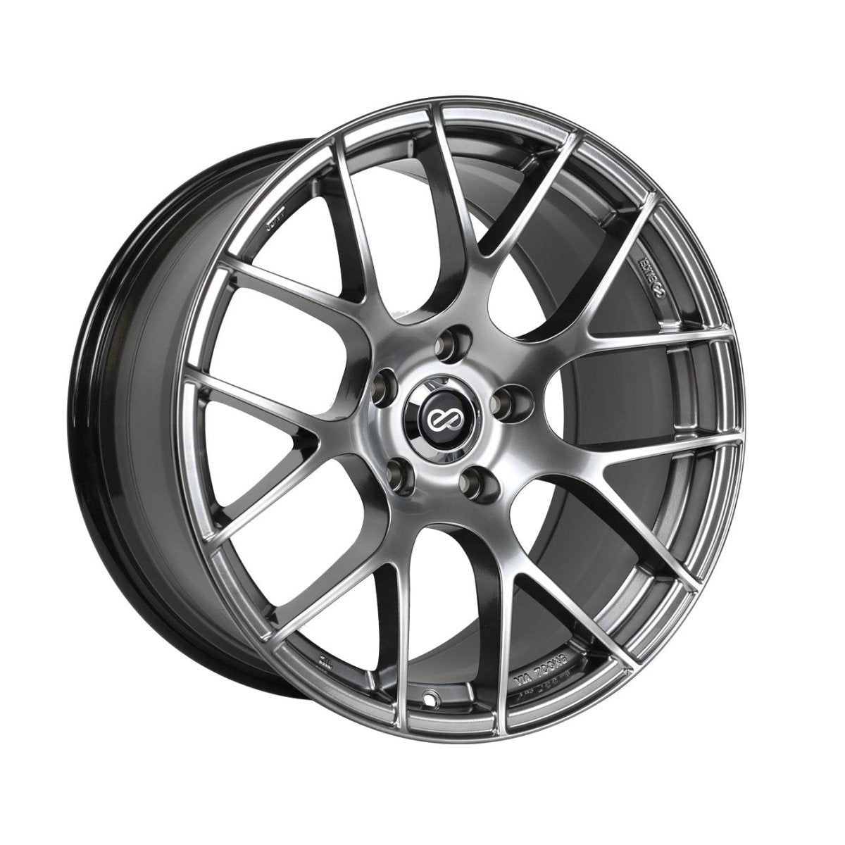 Enkei RAIJIN 18x10.5 +25mm 5x114.3 72.6 - Hyper Silver | 467-8105-6525HS - JDMuscleWheelsenk467-8105-6525HS18x10.5+25mm5x114.3