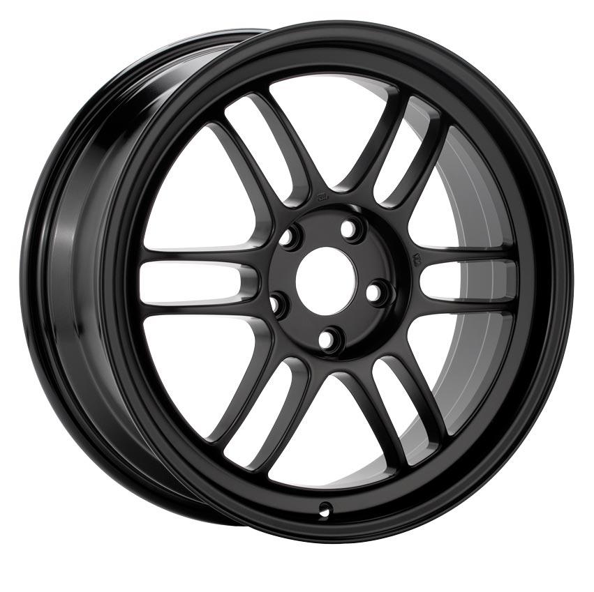 Enkei RPF1 15x8 +28mm 4x100 75 - Black Paint (3795804928BK)-enk3795804928BK-3795804928BK-Wheels-Enkei-15x8-+28mm-4x100-JDMuscle