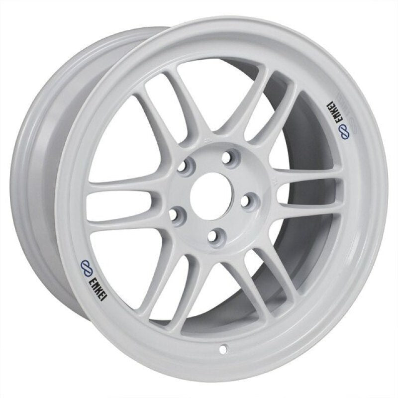 Enkei RPF1 18x9.5 5x114.3 15mm Offset 73mm Bore Vanquish White Wheel - JDMuscleNon - Categorizedenk3798956515WP