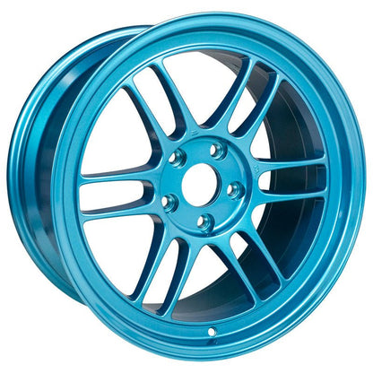 Enkei RPF1 18x9.5 5x114.3 38mm Offset 73mm Bore Emerald Blue Wheel - JDMuscleNon - Categorizedenk3798956538EB