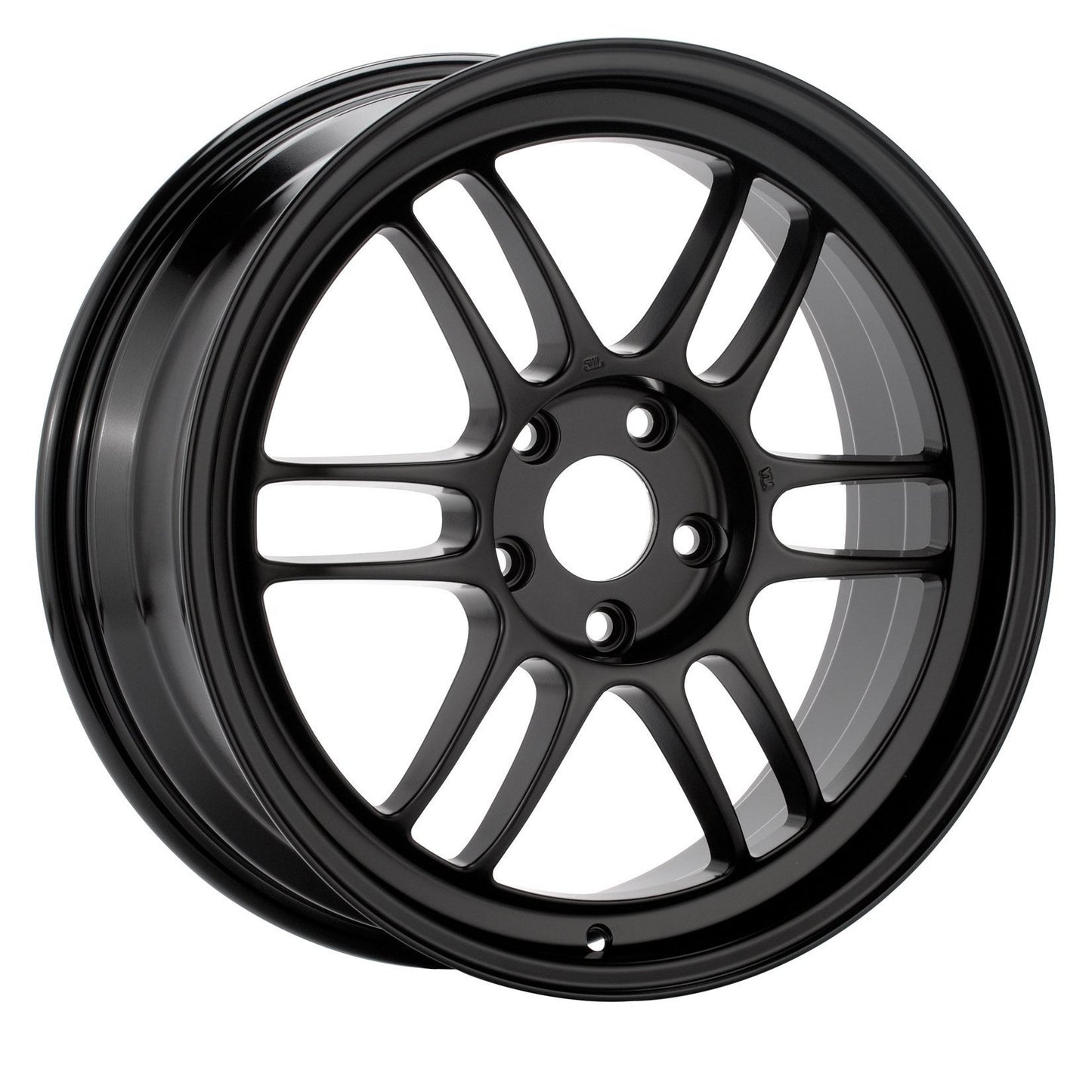 Enkei RPF1 18x10.5 +15mm 5x114.3 73 - Black Paint (37981056515BK)-enk37981056515BK-37981056515BK-Wheels-Enkei-18x10.5-+15mm-5x114.3-JDMuscle