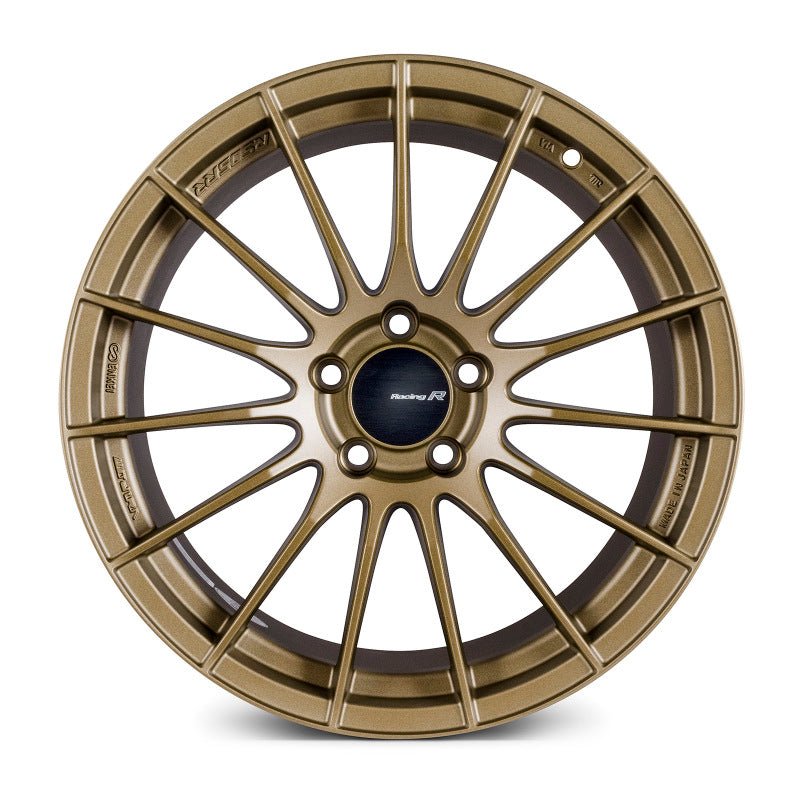 Enkei RS05 - RR 18x9.5 22mm ET 5x114.3 75 Bore Titanium Gold Wheel - JDMuscleNon - Categorizedenk484-895-6522GG