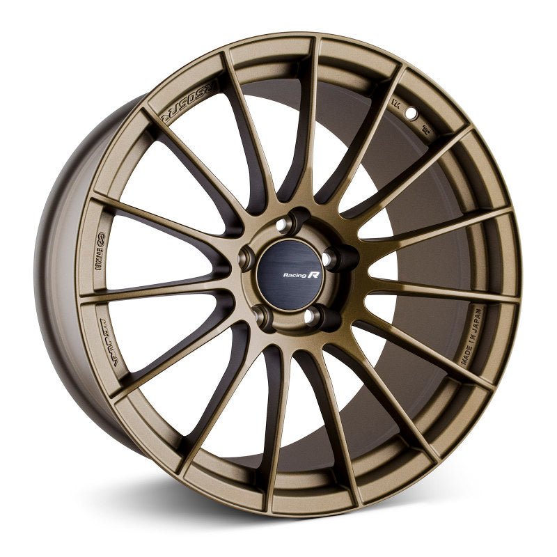 Enkei RS05 - RR 18x9.5 22mm ET 5x114.3 75 Bore Titanium Gold Wheel - JDMuscleNon - Categorizedenk484-895-6522GG