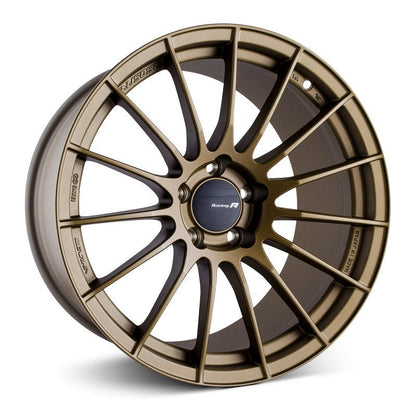 Enkei RS05 - RR 18x9.5 22mm ET 5x114.3 75 Bore Titanium Gold Wheel - JDMuscleNon - Categorizedenk484-895-6522GG