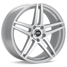Enkei RSF5 18x8 +40mm 5x100 72.6 - Silver Mach | 479-880-8040SM
