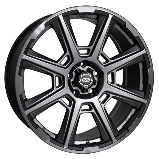 Enkei STORM 17x7.5 +45mm 5x100 72.6 - Anthracite (525-775-8045AP)-enk525-775-8045AP-525-775-8045AP-Wheels-Enkei-17x7.5-+45mm-5x100-JDMuscle