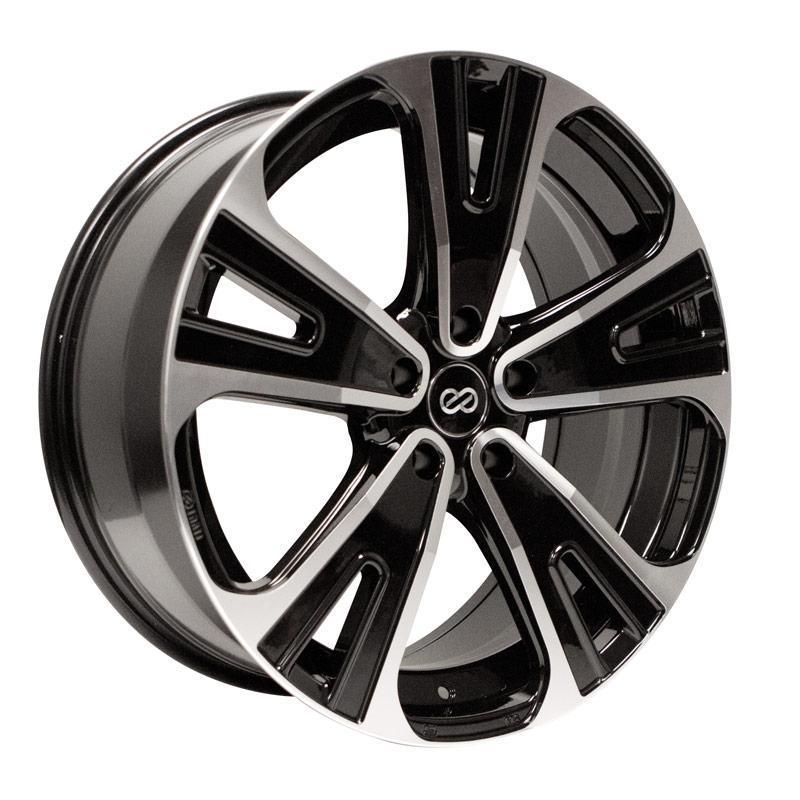 Enkei SVX 18x8 +50mm 5x127 71.6 - Black Mach (475-880-7350BKM)-enk475-880-7350BKM-475-880-7350BKM-Wheels-Enkei-18x8-+50mm-5x127-JDMuscle