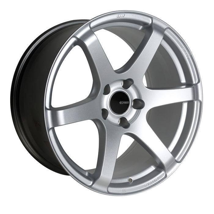 Enkei T6S 17x8 +45mm 5x112 72.6 - Silver Paint (485-780-4445SP)-enk485-780-4445SP-485-780-4445SP-Wheels-Enkei-17x8-+45mm-5x112-JDMuscle