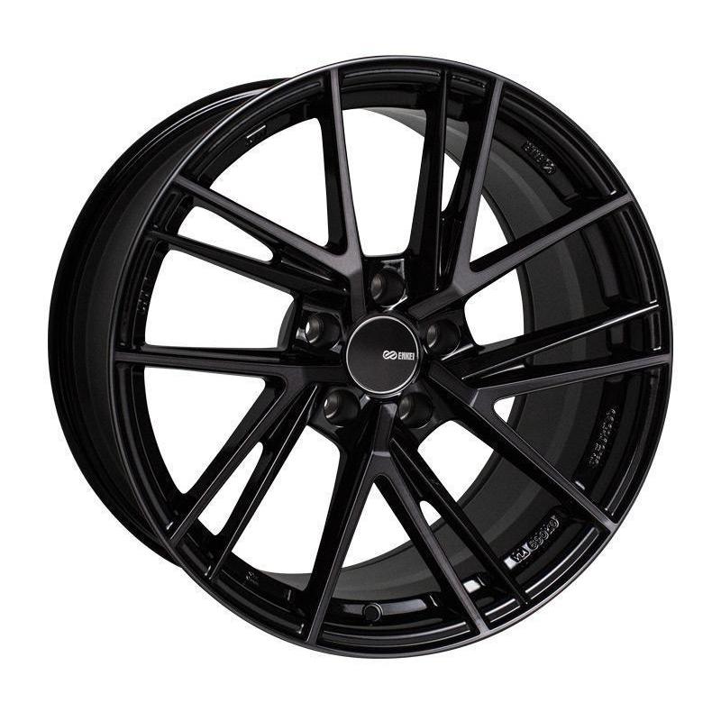 Enkei TD5 18x8 +45mm 5x112 72.6 - Pearl Black (508-880-4445MBM)-enk508-880-4445MBM-508-880-4445MBM-Wheels-Enkei-18x8-+45mm-5x112-JDMuscle