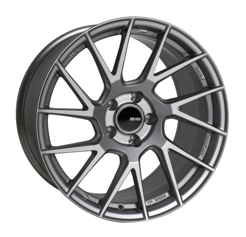 Enkei TM7 17x8 5x114.3 35mm Offset 72.60 Bore Storm Grey Wheel - JDMuscleNon - Categorizedenk507-780-6535GR