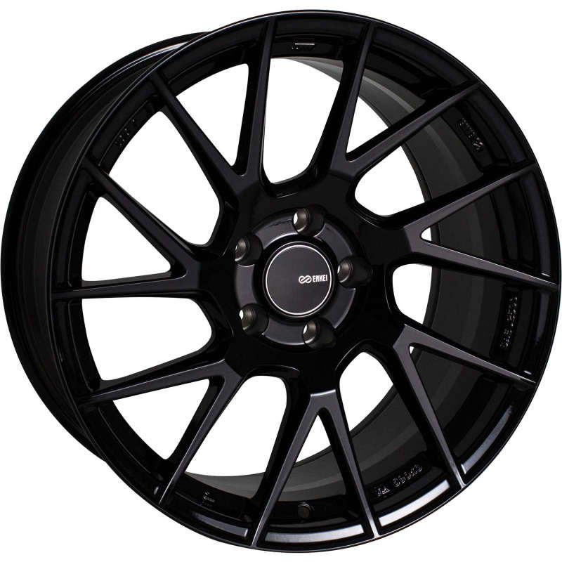 Enkei TM7 18x8.0 5x112 45mm Offset 72.6mm Bore Gloss Black Wheel - JDMuscleNon - Categorizedenk507-880-4445BK