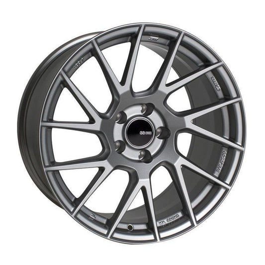 Enkei TM7 18x8.5 +25mm 5x114.3 72.6 - Storm Gray (507-885-6525GR)-enk507-885-6525GR-507-885-6525GR-Wheels-Enkei-18x8.5-+25mm-5x114.3-JDMuscle