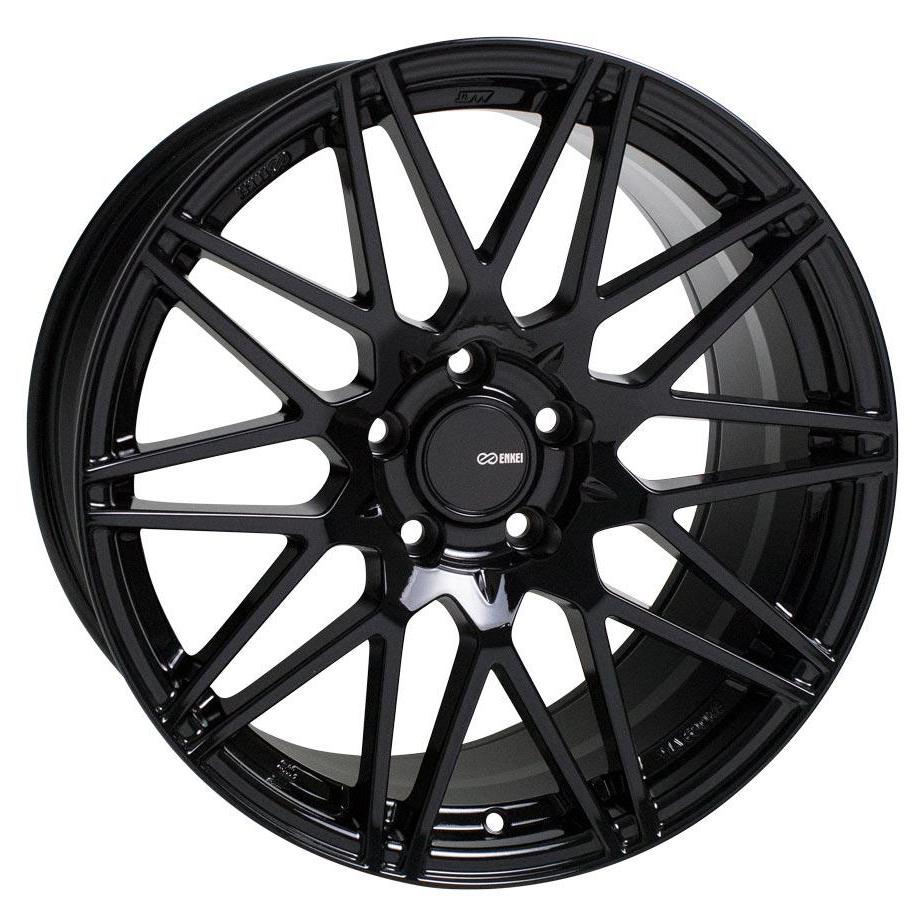 Enkei TMS 17x9 +45mm 5x100 72.6 - Gloss Black (515-790-8045BK)-enk515-790-8045BK-515-790-8045BK-Wheels-Enkei-17x9-+45mm-5x100-JDMuscle