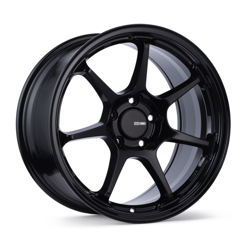 Enkei TS - 7 18x8.5 5x114.3 38mm Offset 72.6mm Bore Gloss Black Wheel - JDMuscleNon - Categorizedenk535-885-6538BK