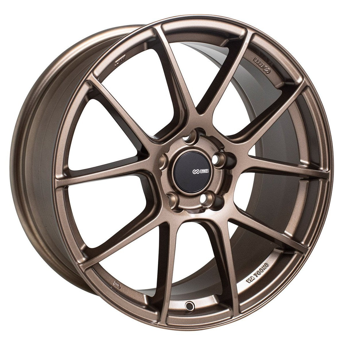 Enkei TS-V 18x8.5 +38mm 5x114.3 72.6 - Bronze (522-885-6538ZP)-enk522-885-6538ZP-522-885-6538ZP-Wheels-Enkei-18x8.5-+38mm-5x114.3-JDMuscle