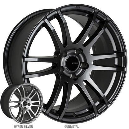 Enkei TSP6 17x8 +45mm 5x114.3 72.6 - Gunmetal Paint (486-780-6545GM)-enk486-780-6545GM-486-780-6545GM-Wheels-Enkei-17x8-+45mm-5x114.3-JDMuscle