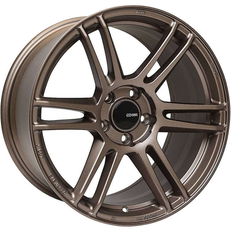 Enkei TSR - 6 18x8 5x100 45mm Offset 72.6mm Bore Matte Bronze Wheel - JDMuscleNon - Categorizedenk530-880-8045ZP