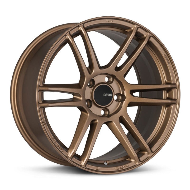 Enkei TSR - 6 18x8 5x114.3 40mm Offset 72.6mm Bore Matte Bronze Wheel - JDMuscleNon - Categorizedenk530-880-6540ZP