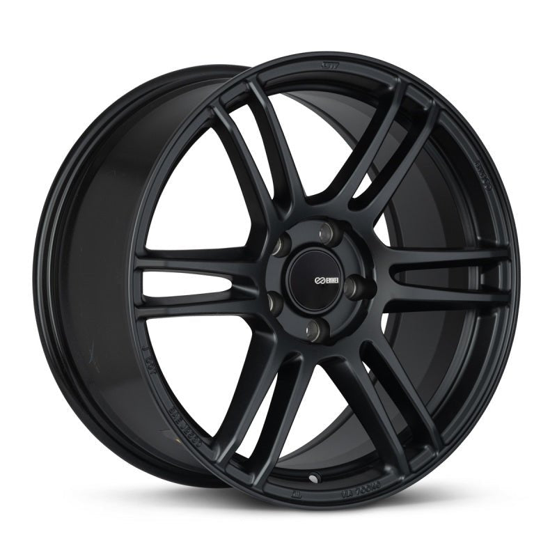 Enkei TSR - 6 18x9.5 5x114.3 38mm Offset 72.6mm Bore Matte Black Wheel - JDMuscleNon - Categorizedenk530-895-6538BK