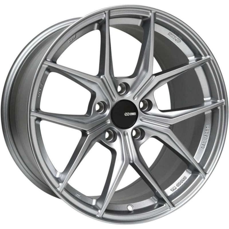 Enkei TSR - X 18x8 45mm Offset 5x100 BP 72.6mm Bore Storm Gray Wheel - JDMuscleNon - Categorizedenk529-880-8045GR