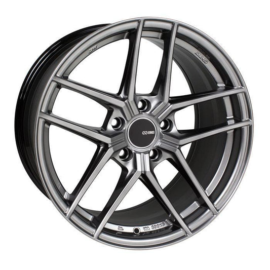 Enkei TY5 18x9.5 +45mm 5x100 72.6 - Hyper Silver (498-895-8045HS)-enk498-895-8045HS-498-895-8045HS-Wheels-Enkei-18x9.5-+45mm-5x100-JDMuscle