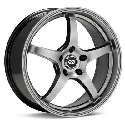 Enkei VR5 18x8 +42mm 5x120 72.6 - Hyper Black (487-880-1242HB)-enk487-880-1242HB-487-880-1242HB-Wheels-Enkei-18x8-+42mm-5x120-JDMuscle