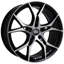 Enkei VULCAN 17x7.5 +45mm 5x114.3 72.6 - Black Machined | 517-775-6545BKM