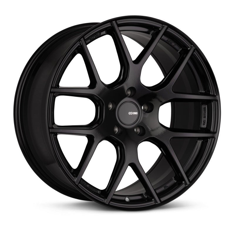 Enkei XM - 6 20x8 5x114.3 40mm Offset 72.6mm Bore Gloss Black - JDMuscleNon - Categorizedenk531-285-6540BK