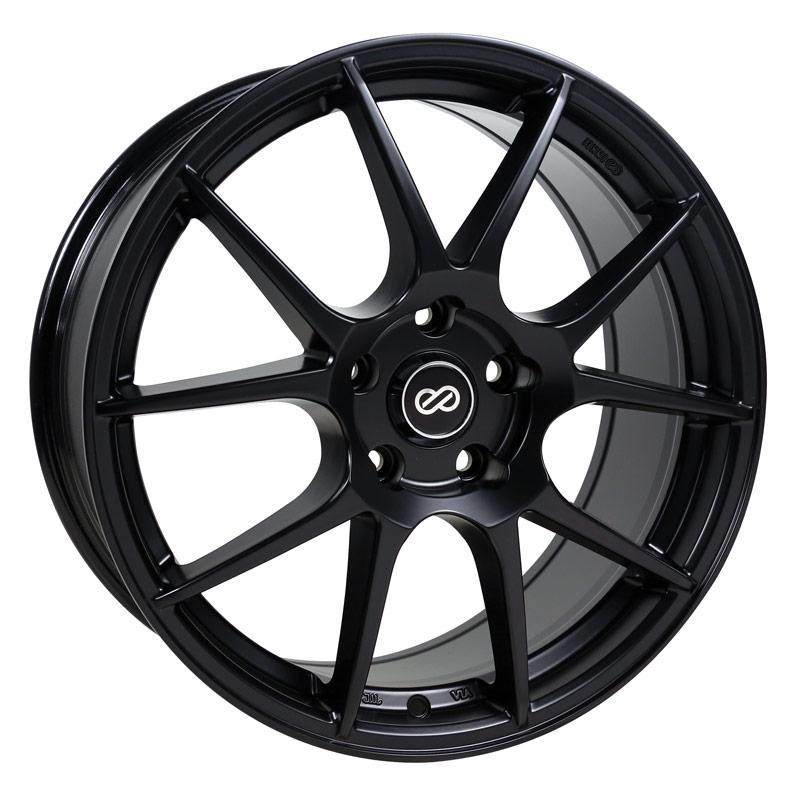 Enkei YS5 17x7.5 +45mm 5x108 72.6 - Black Paint (494-775-3145BK)-enk494-775-3145BK-494-775-3145BK-Wheels-Enkei-17x7.5-+45mm-5x108-JDMuscle