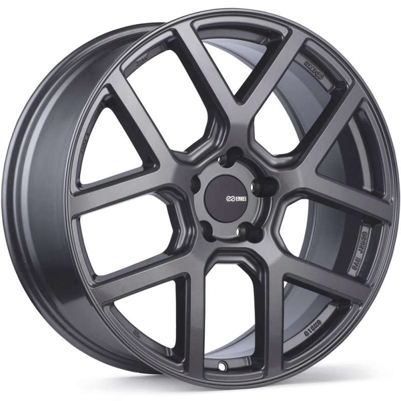 Enkei YX - 5 20x8.5 5x112 40mm Offset 72.6mm Bore Gunmetal Wheel - JDMuscleNon - Categorizedenk537-285-4440GM