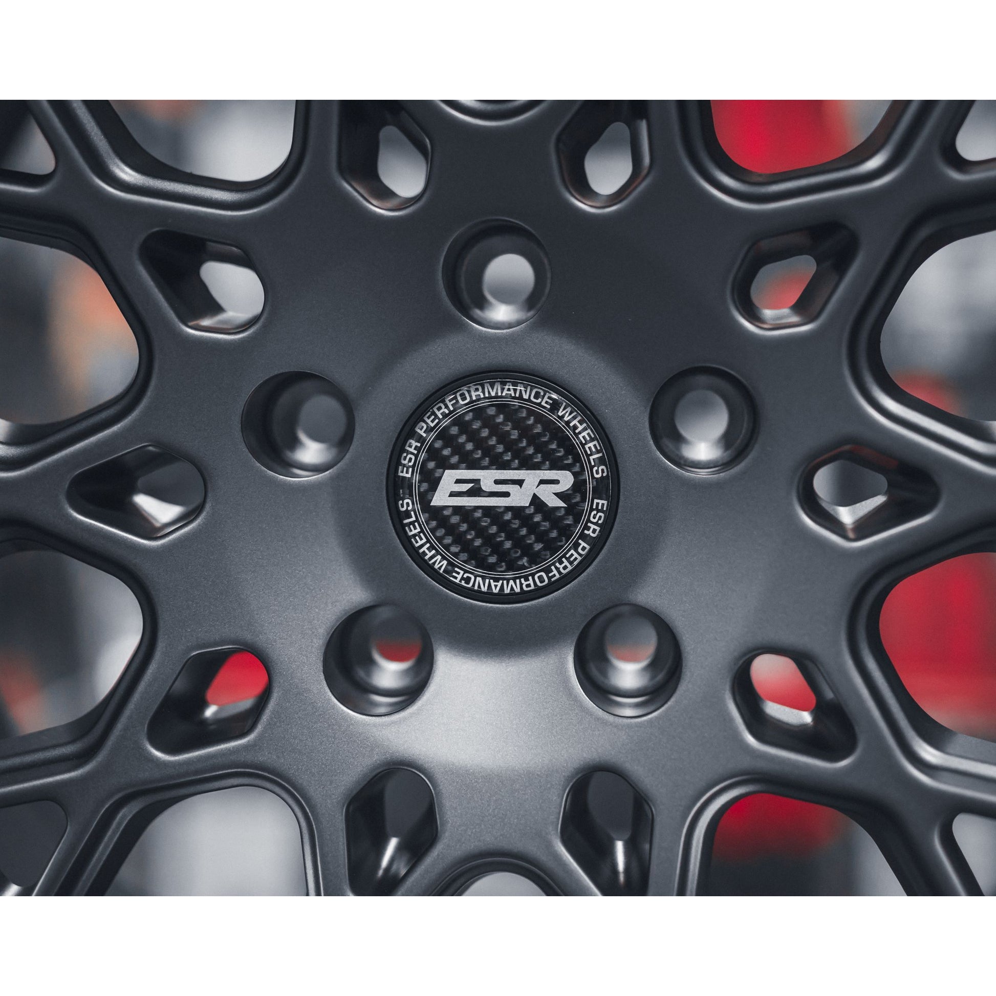 ESR Wheels Carbon Fiber Caps - CS/RF Series Only (SOLD INDIVIDUALLY)-Center Caps-ESR Wheels-JDMuscle