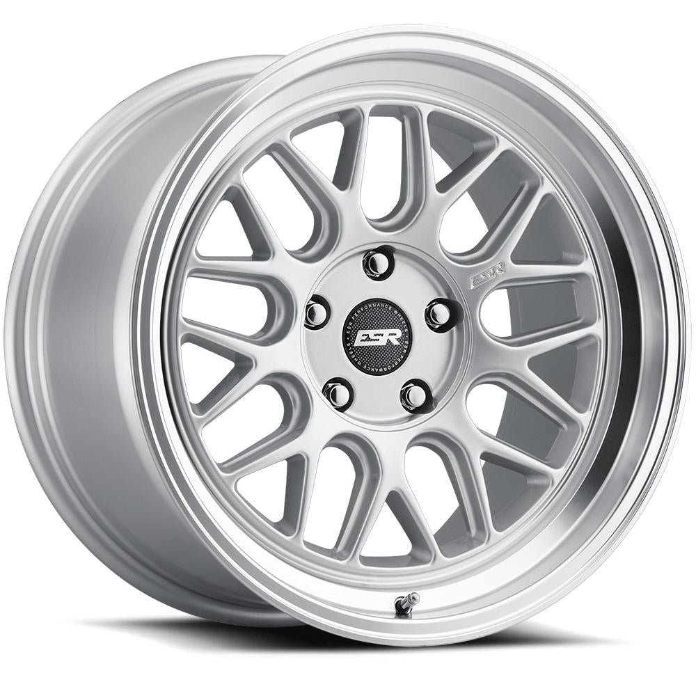 ESR Wheels CR1 Hyper Silver - JDMuscleWheels88550030 CR01HS-ML18x8.5 +30 5x100 72.6