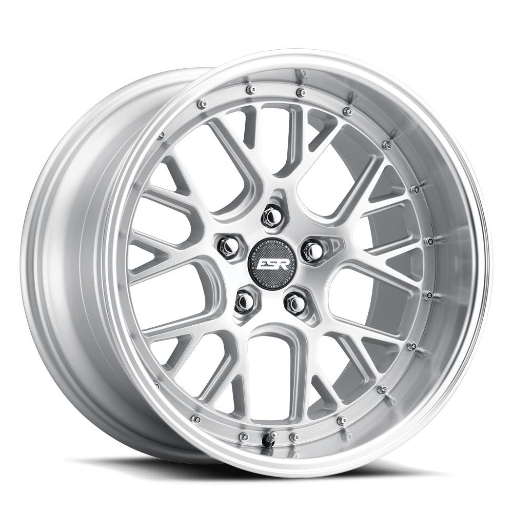 ESR Wheels CS11 Hyper Silver - JDMuscleWheels88551235 CS11HS-ML18x8.5 +35 5x112 66.6