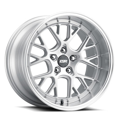 ESR Wheels CS11 Hyper Silver - JDMuscleWheels88551235 CS11HS-ML18x8.5 +35 5x112 66.6