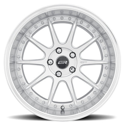 ESR Wheels CS12 Hyper Silver - JDMuscleWheels88550030 CS12HS-ML18x8.5 +30 5x100 72.6